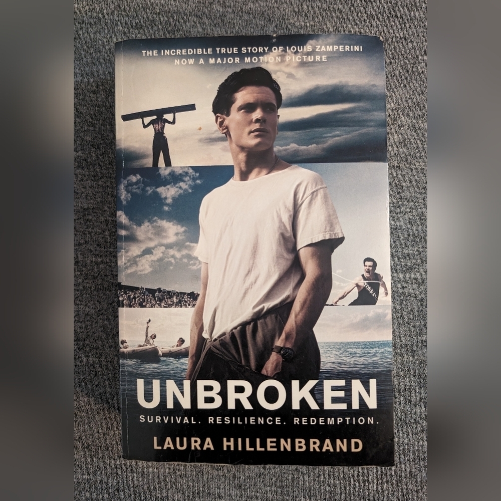 3/$15 Laura Hillenbrand "Unbroken: Survival, Resillience, Redemption," P…